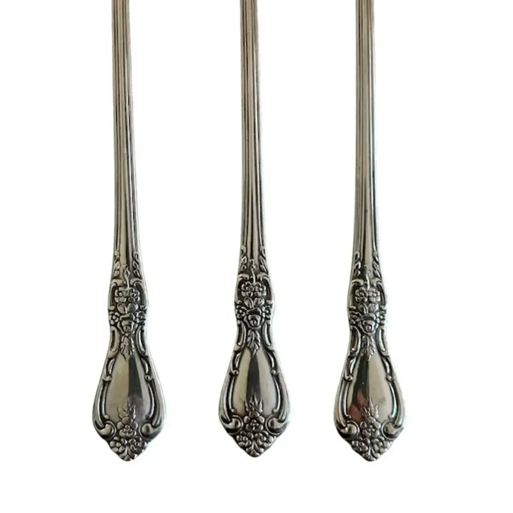 Oneida Distinction Deluxe Stainless HH Cocktail / Seafood Forks – Set of 5